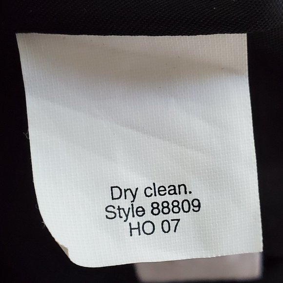 J. Crew Black Classic Wool Ruffle Neck Phoebe Dress Size 2 - Picture 10 of 10